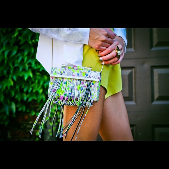 katherine Kwei Handbags - Katherine kwei clutch seen in Bloomingdales